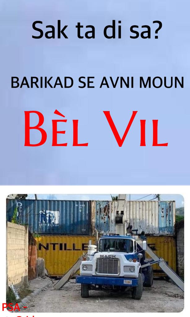 zantray_ngmaron's tweet photo. Wi Fòk barikad se  avni yo tou .
Mwen swete gang lan kourone tout petionvil  ,laboul, fèmat, pelerin.
Diferans antre moun site solèy, lasalin nan te trò fonse parapò ak moun petionvil. 
Se moun anlè yo ki bay zam anba 
Fòk zam yo fè yon kout moute anlè a tou 
#Bann #boujwa #gang https://t.co/gKxNYICbS1