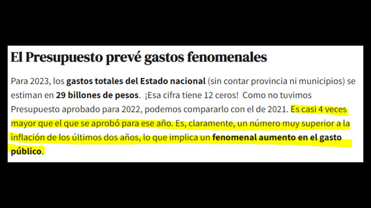 El aumento del presupuesto 2023 es llamativo. ¿Fuga hacia adelante?
