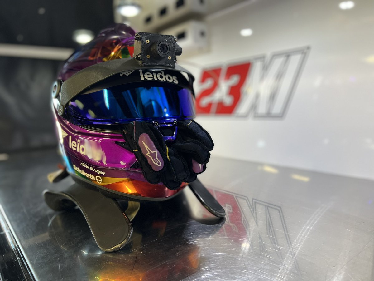 AndyVJeffers's tweet photo. The @ToyotaRacing in-car camera will ride with @BubbaWallace today at @TALLADEGA in the #45 @LeidosInc @23XIRacing Camry. #VisorCam 

2:00ET | @NBC | #NASCARPlayoffs https://t.co/EP4IWjaszu