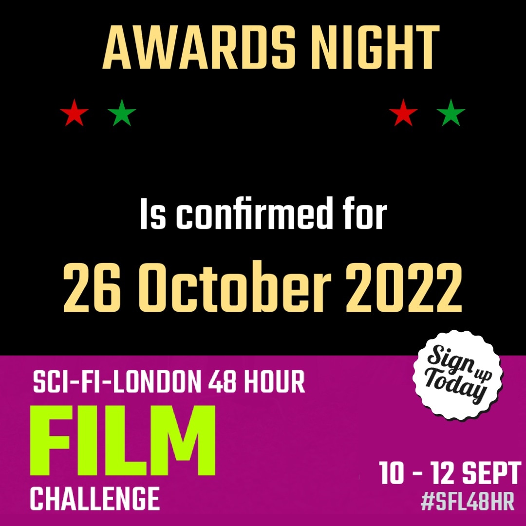 scifilondon's tweet image. Well done to everyone who completed the #SFL48HR.  We are pleased to announce the shortlisted films.  Very tough decisions were taken... The level was really high and some great films, but there can only be 10 in the shortlist.
youtube.com/playlist?list=…