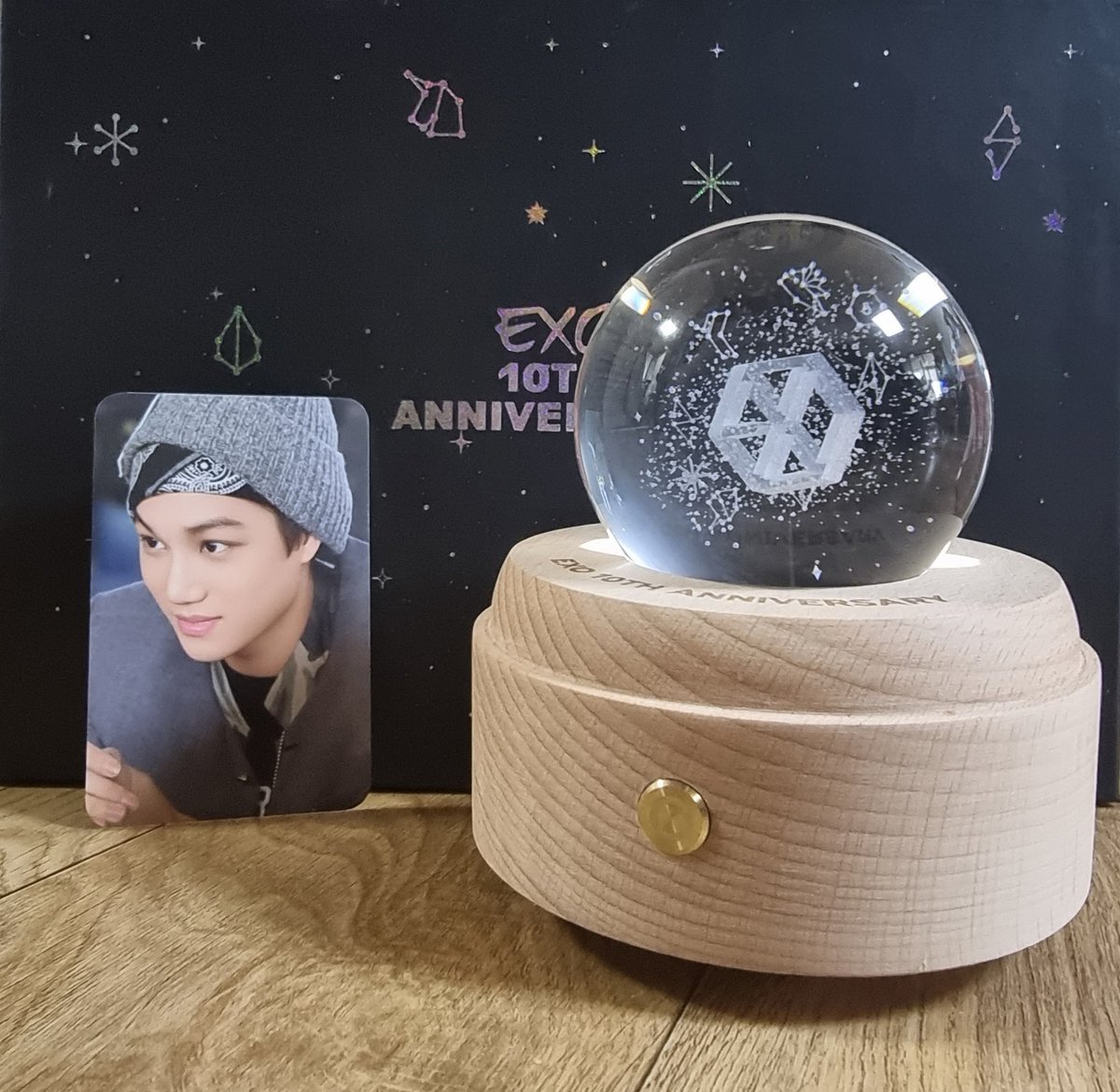 ErigomsBR's tweet photo. 📸| ORGEL MOOD LAMP SET [Peter Pan] + Photocard do KAI - MD limitado do 10° aniversário do EXO 

Queria tanto 😭😭😭🥺

#KAI #10YearsWithEXO #카이 #EXO @weareoneEXO https://t.co/OsYGstVopI
