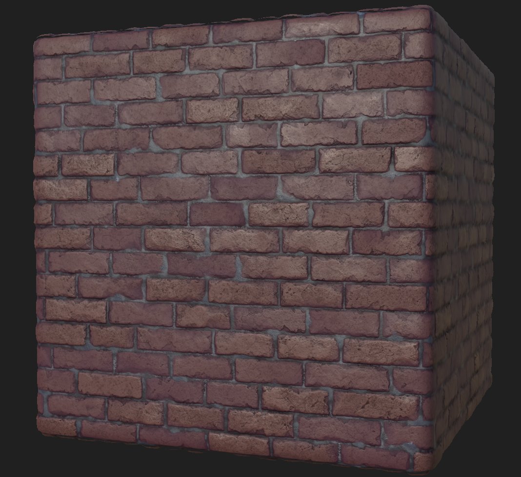 Hello world, I present you: BRIC #3dartwork #textureArt