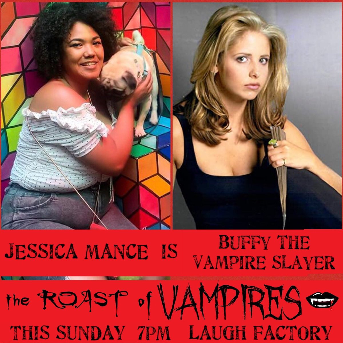 CARoasts's tweet image. The Roast of Vampires is TONIGHT at @LaughFactoryCHI featuring Chicago's favorite comics as these vampires and more! Advance tix are only $10 while they last!

…erassassinationchicago.ticketleap.com/vampires/