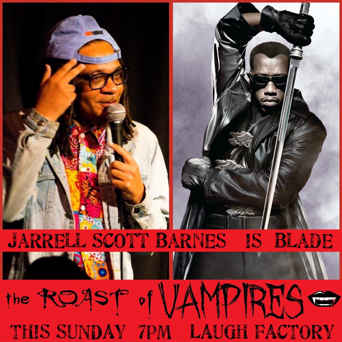 CARoasts's tweet image. The Roast of Vampires is TONIGHT at @LaughFactoryCHI featuring Chicago's favorite comics as these vampires and more! Advance tix are only $10 while they last!

…erassassinationchicago.ticketleap.com/vampires/