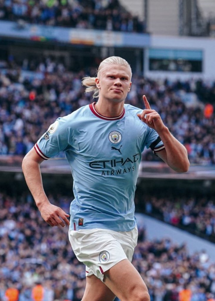 Three hat-tricks in three home games for Haaland 😳🔥