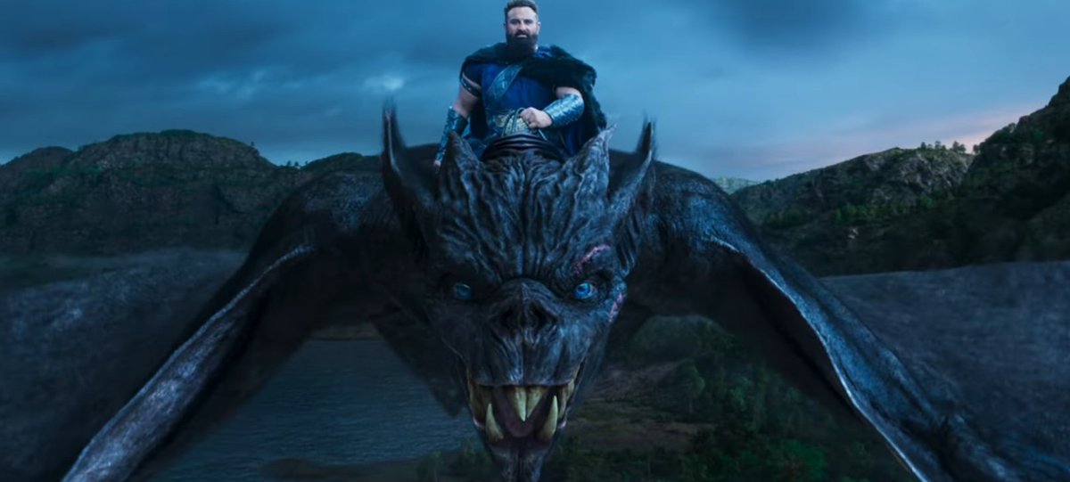 themachaman's tweet photo. Saif in Game of Thrones
 #AdipurushTeaser https://t.co/CunGTtQq2X