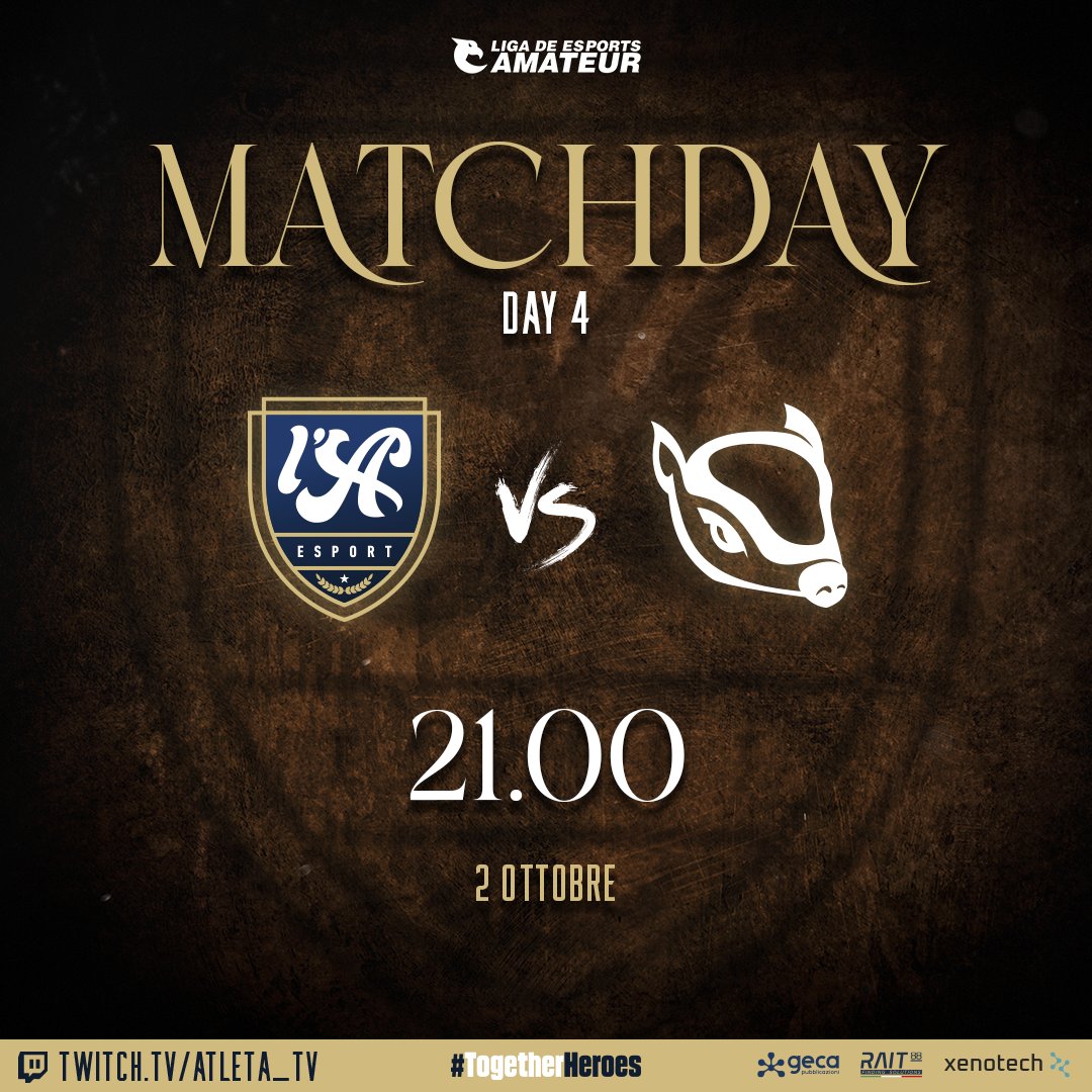 Weekend has come, and that means that is time to conquer <a href="/LEAmateur_/">LEA</a> back again!
Only on twitch.tv/lea_es at 21:00, come and support our heroes!
#ATEWIN
#TogetherHeroes