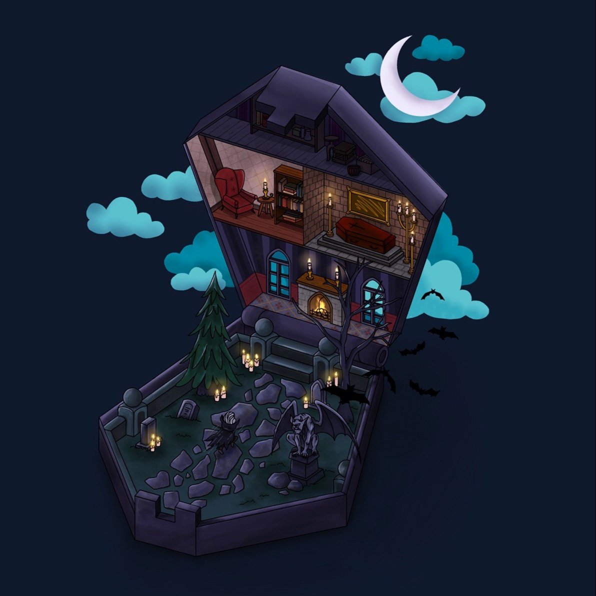 FirebuqLP's tweet image. Es ist soweit, alle Jahre wieder grüßt der #inktober 🤗
Dieses Jahr kombiniere ich immer 3 Begriffe in einem Bild! In dem Sinne, lasst uns starten:
Tag 1 Gargoyle
Tag 2 scurry
Tag 3 bat

#inktober2022 #art #artistsontwitter