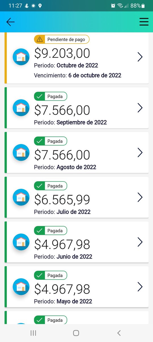 hgerardo's tweet photo. Arranque el año pagando 4200, no termino el año y ya estoy pagando el doble, mi sueldo no creció igual @PersonalFlow_At https://t.co/b2AS3R1Sn4