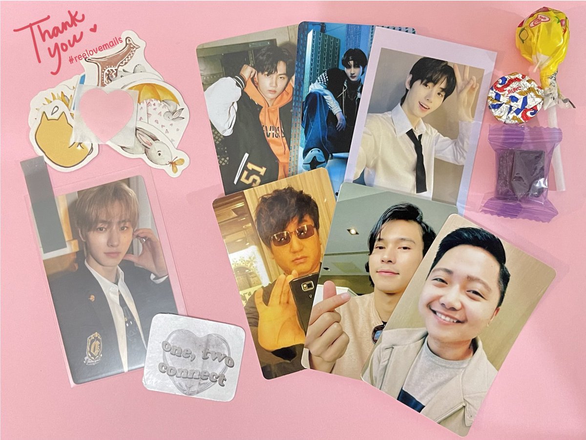 _reeselling's tweet photo. 💌: #reelovemails 

Thank you so much @bambHEE_cart for bringing enchong dee &amp; jake zyrus to me 🫶🏻 thank u rin sa freebie na pc na enhypen (?) gwapo naman siya pero prio ko talaga si enchong x jake eh 🤩🤧 HAHAHA #tenchu_bambHEE_cart https://t.co/yJAMtImfxx