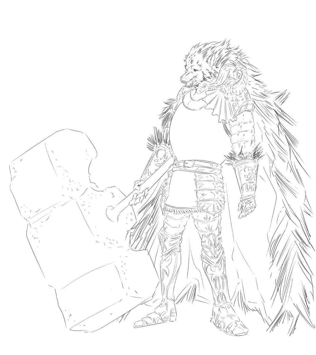 Chowduuh's tweet photo. Elden ring is taken me for a spin 
-
-
-
-
-
-
#eldenring #eldenringart #eldenringfanart #fromsoftware #digitalart #clipstudiopaint #fanart #conceptart #characterdesign #charactersheet https://t.co/ey5u5ygHOb