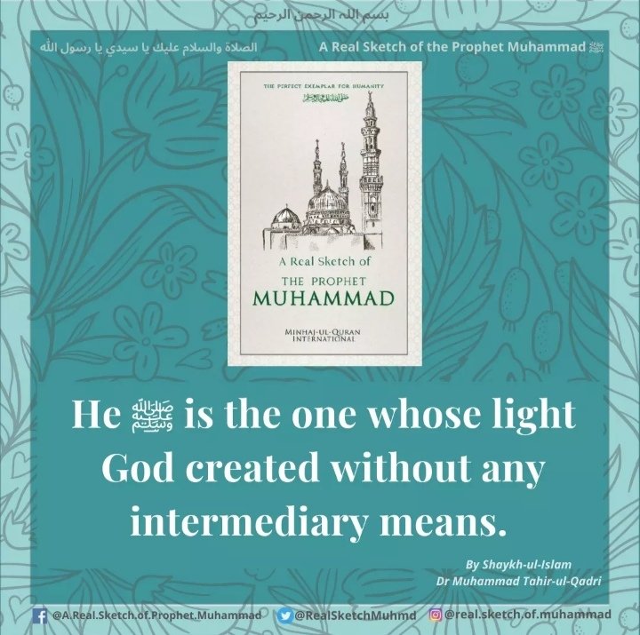 RealSketchMuhmd's tweet photo. Creation of the Beloved ﷺ
#mawlid2022 #ARealSketchOfTheProphetMuhammadﷺ #Islam #WorksOfDrQadri #MinhajulQuran https://t.co/YKzp3y4JcV