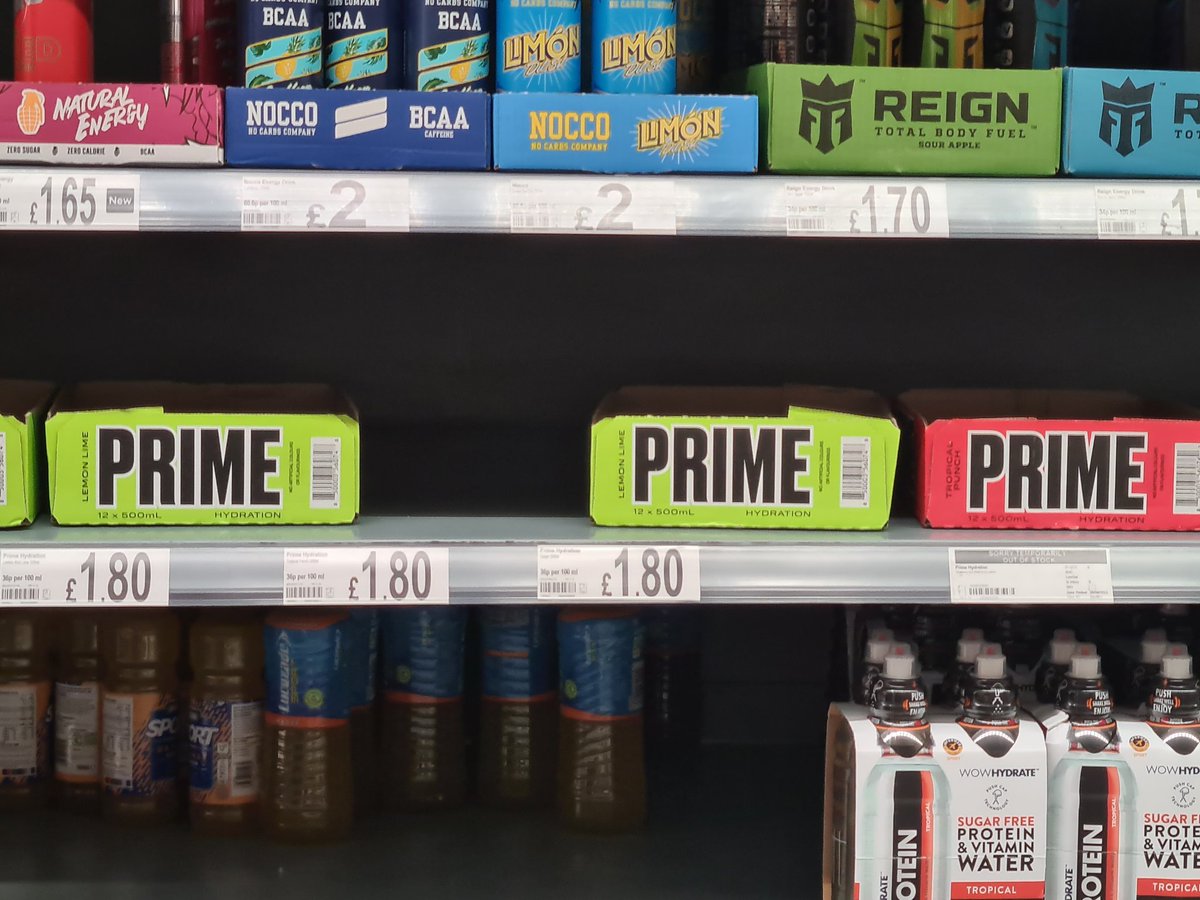 Linzmuppet's tweet photo. @KSI daily check. No Prime. Very sad 12 yr old again https://t.co/D53G8RKaHM