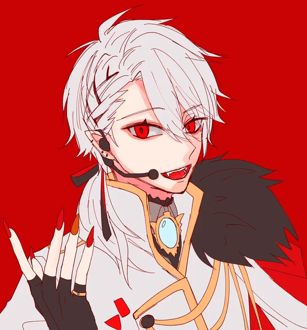 #KuzArt この人外感たまらん目の圧がたまらん 