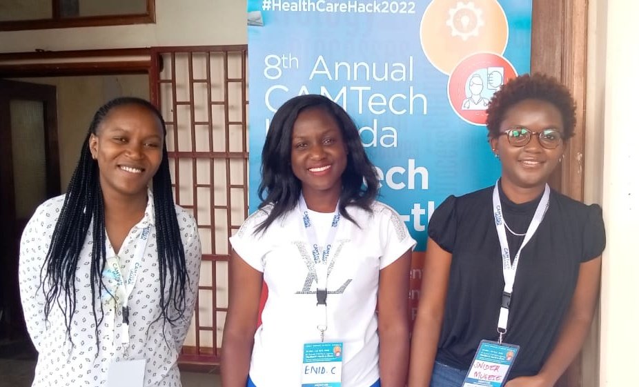 EnidClaire's tweet photo. Attending the 8th Annual CAMTech Uganda Medtech Hack-a-thon under the theme "Building a Resilient Healthcare System in the Era of Emerging Pandemics through Innovations" with team from Villgro Africa. https://t.co/v8phs63wKv
