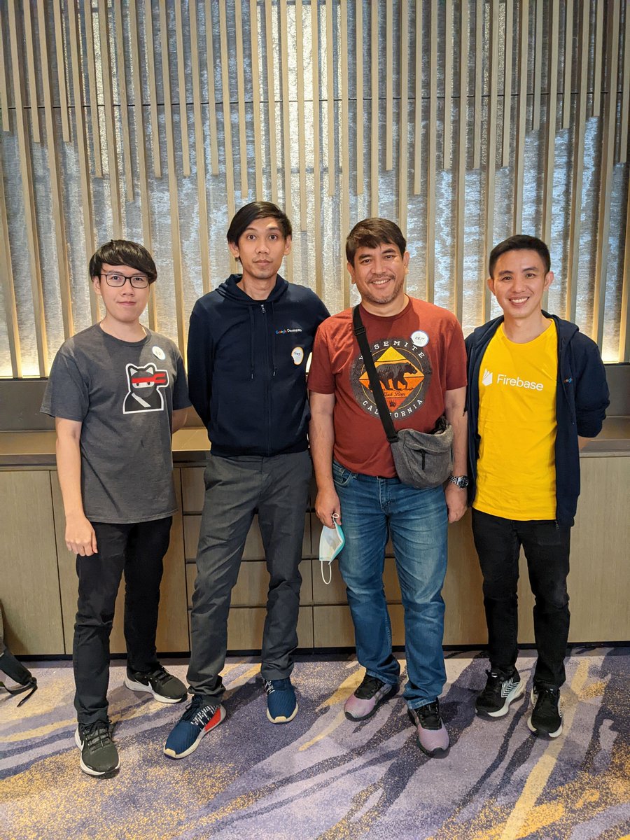 Jirawatee's tweet photo. Full house at #DevFestBKK, I'm very happy to meet lots of eager developers in the event 🤟 Hope everyone enjoy and get idea in how to protect your backend from abuse with #FirebaseAppCheck.
🙏🏻Thank you for all the applause and laughter that you guys gave during my session. https://t.co/95kwk2CuZ6