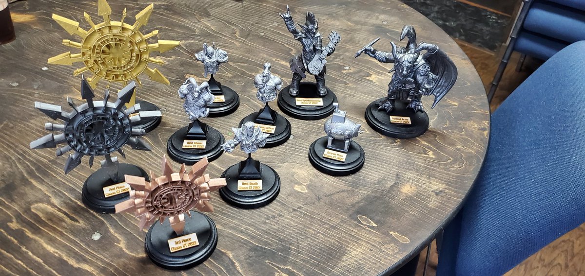 ReverendDangles's tweet photo. #CHAOSGT Day 2 begins! Who's gonna take home some juicy trophies? https://t.co/3B3bCChApL