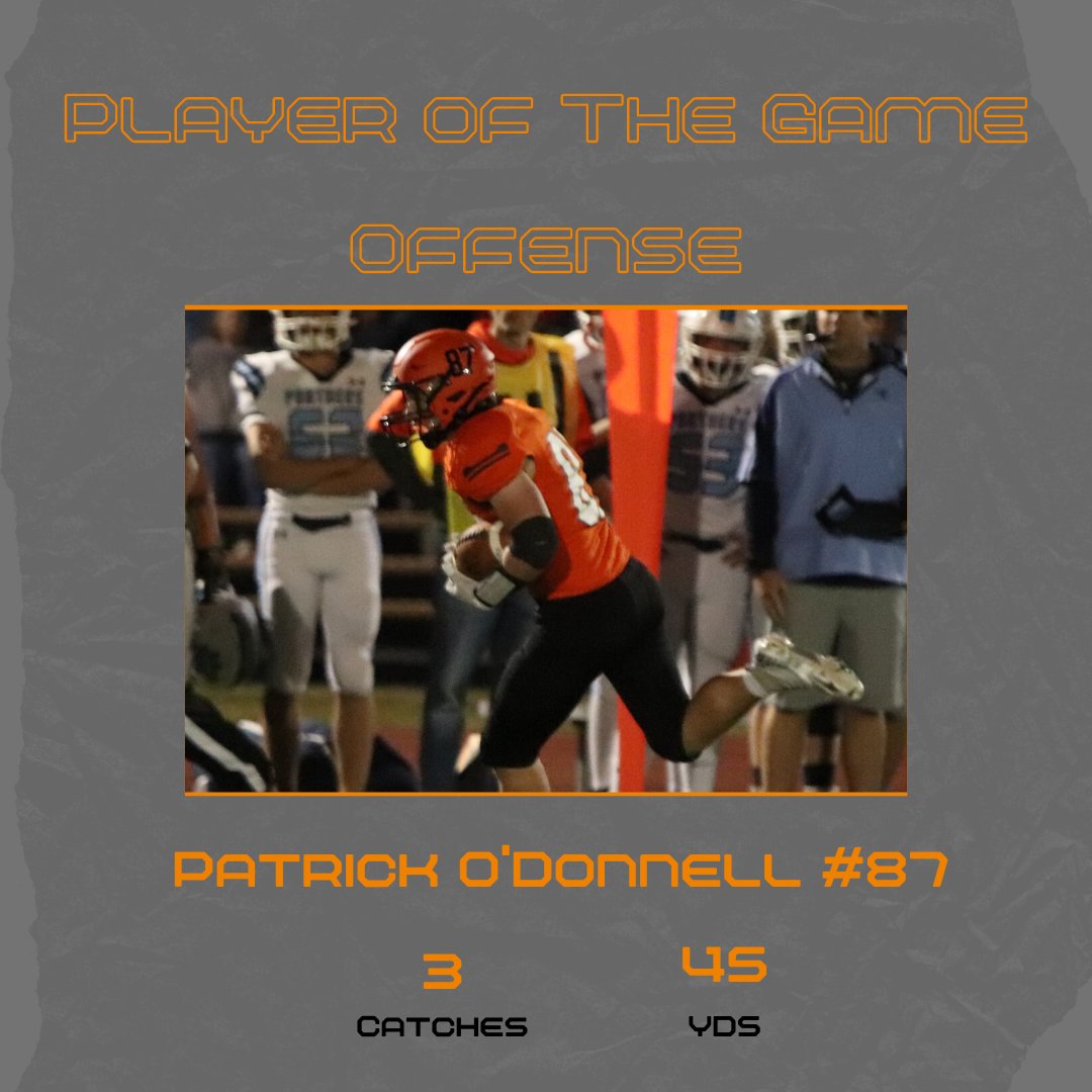 Patrick’s first week with varsity and he made an immediate impact on the game.