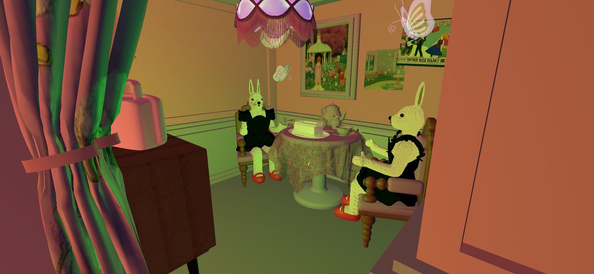 blossom_cat4's tweet photo. このお部屋に行きたくてclusterを始めました!レトロな感じが可愛いです💕
#cluster #cherrysocks
https://t.co/WoTNdwIy6B https://t.co/2dEOF4bifL