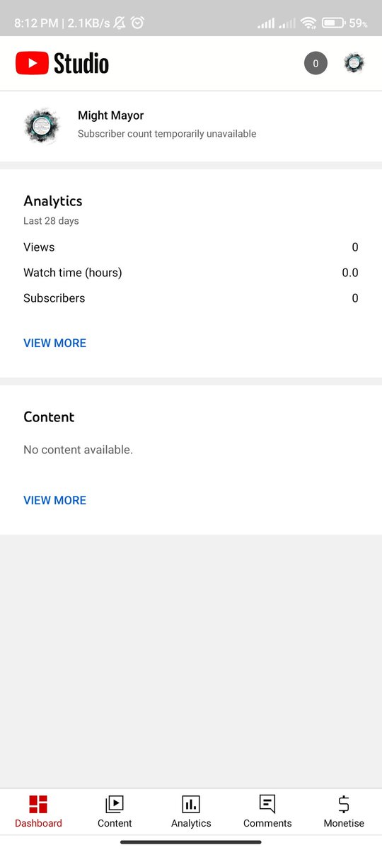 Mightmayar's tweet photo. @TeamYouTube still no reply from your side, I am very stressed about the condition of my channel. Please provide proper solution or how can I recover my YouTube channel.
Thanks https://t.co/laNyljaV8Z