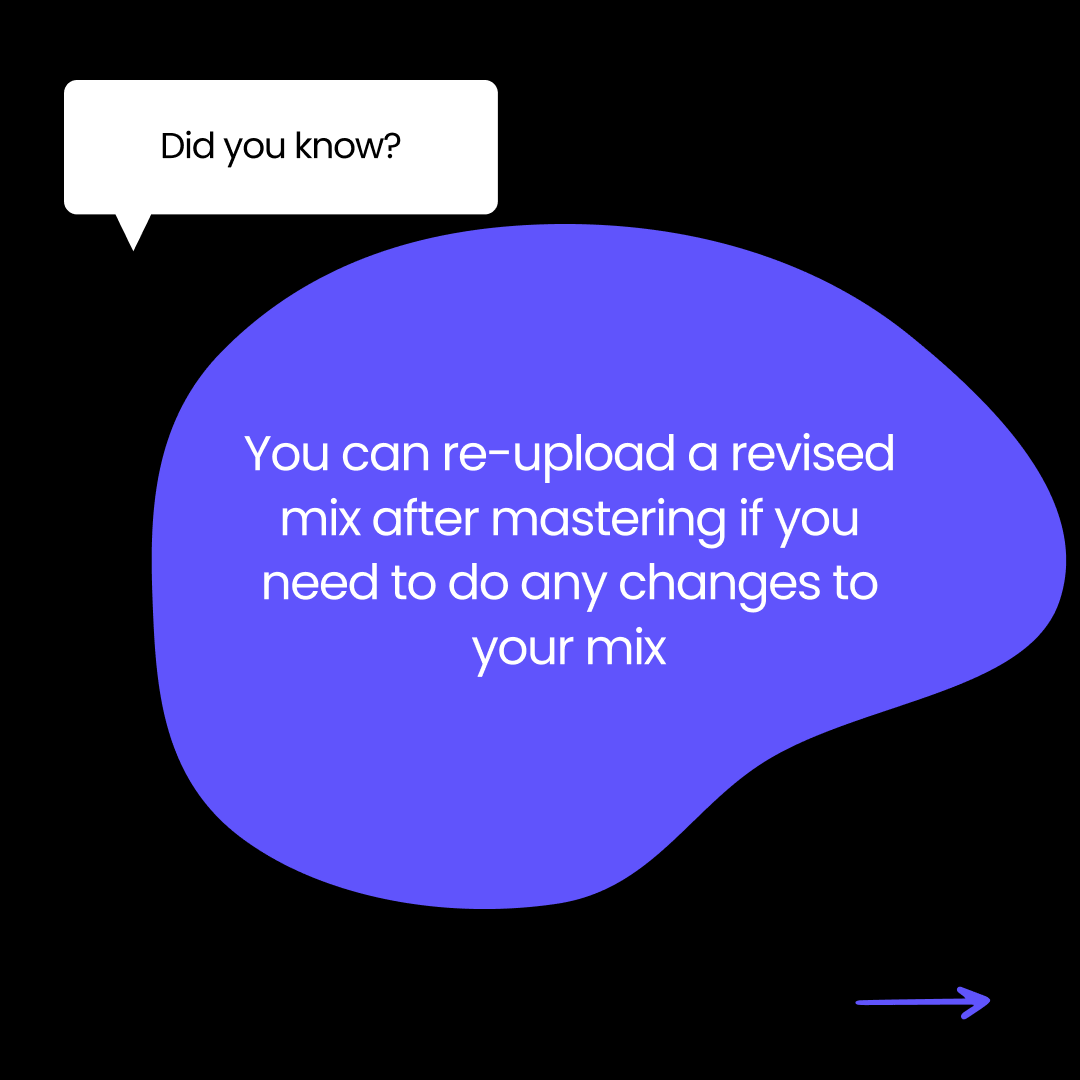 Did you know that you can re-upload your mix? 

Vocals too low or too much compression? No problem, we give you the chance to re-upload your mix after mastering if you need to do any adjustments to your mix.

Learn more: mstrchn.nl/tw-subscription🎵

#mastering #ai #musicproduction