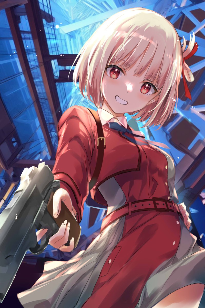 RemliazC's tweet photo. Nishikigi Chisato #LycorisRecoil #Ayana 
Source https://t.co/9H4JSnq7cs https://t.co/tgeiZSSMKM