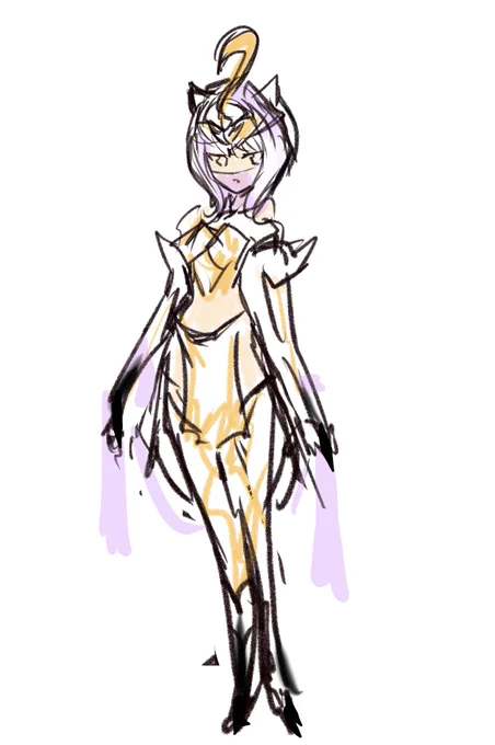 ソノニ、ソノザの擬人化案アラビア風と足軽風のイメージで#ドンブラザーズ少女#スーパー戦隊少女 