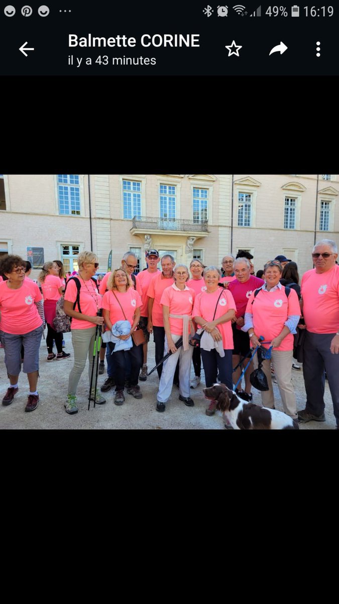 saupin007's tweet photo. @ju_drem @ODYSSEA_fr @GustaveRoussy @AllianzTradeFR Nous étions 500 coureurs et 1500 marcheurs À UZES https://t.co/GT84MGovbt
