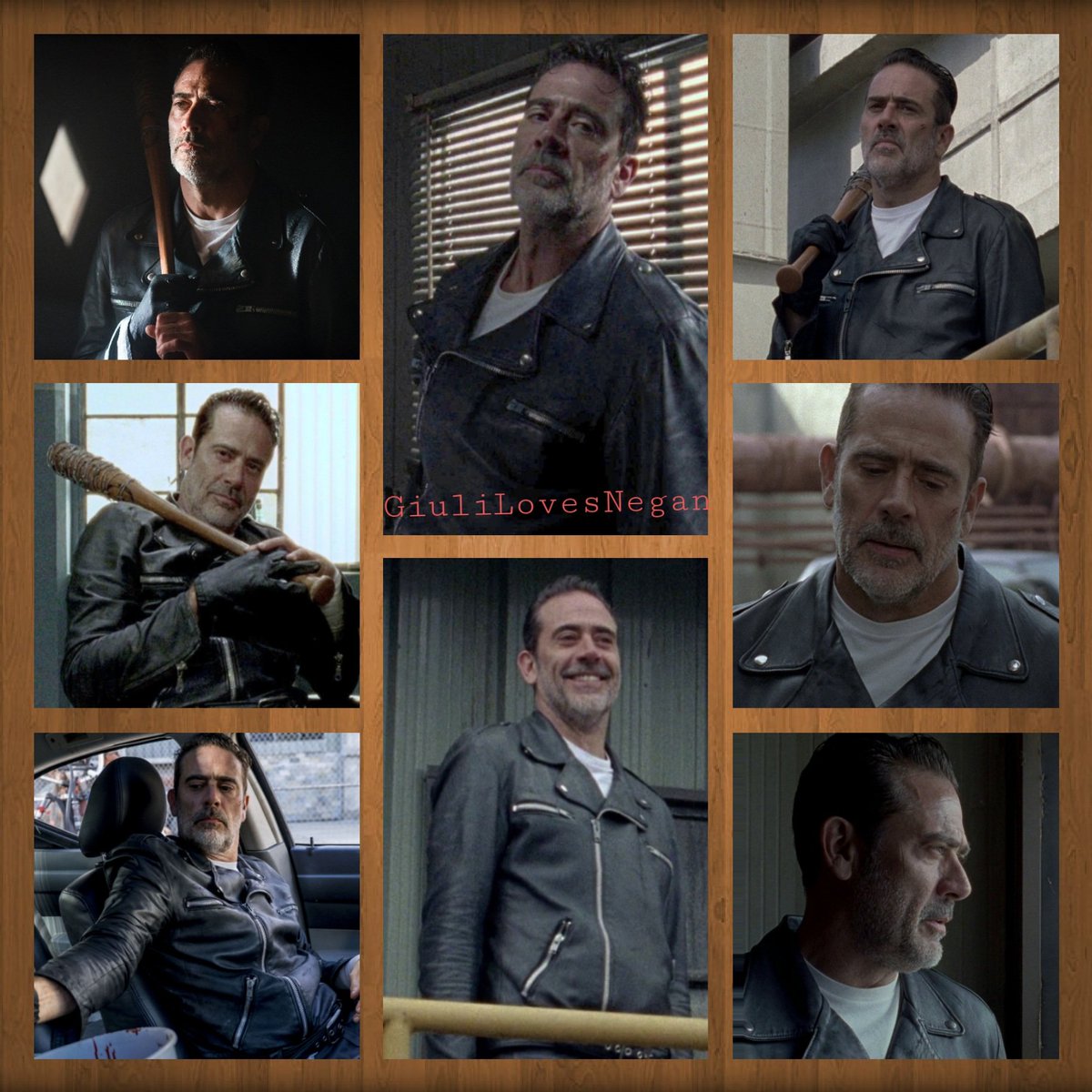GiuliLovesNegan's tweet photo. I've made this photo collage  of my favorite character in TWD- Negan, over the years.  Thank you @JDMorgan for playing Negan, you're so amazing. My favorite ❤. I hope you like it 🙂.
( Open this thread to see more pictures ) https://t.co/yZIgMsuSSZ