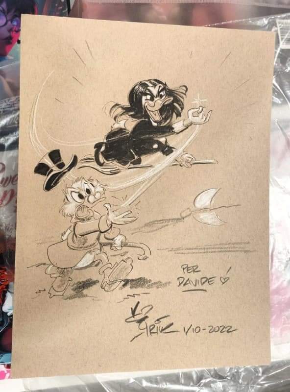 Il_Papersera's tweet photo. Ieri eravamo all'inaugurazione della mostra "From Norway to Italy: The Disney Art of Arild Midthun", dedicata al Maestro norvegese che espone e mette in vendita alcune delle sue opere Disney all'interno della @CArtGalleryRome, fino al 19 ottobre.
#Papersera #Disney #ArildMidthun https://t.co/T8aEas1CgK
