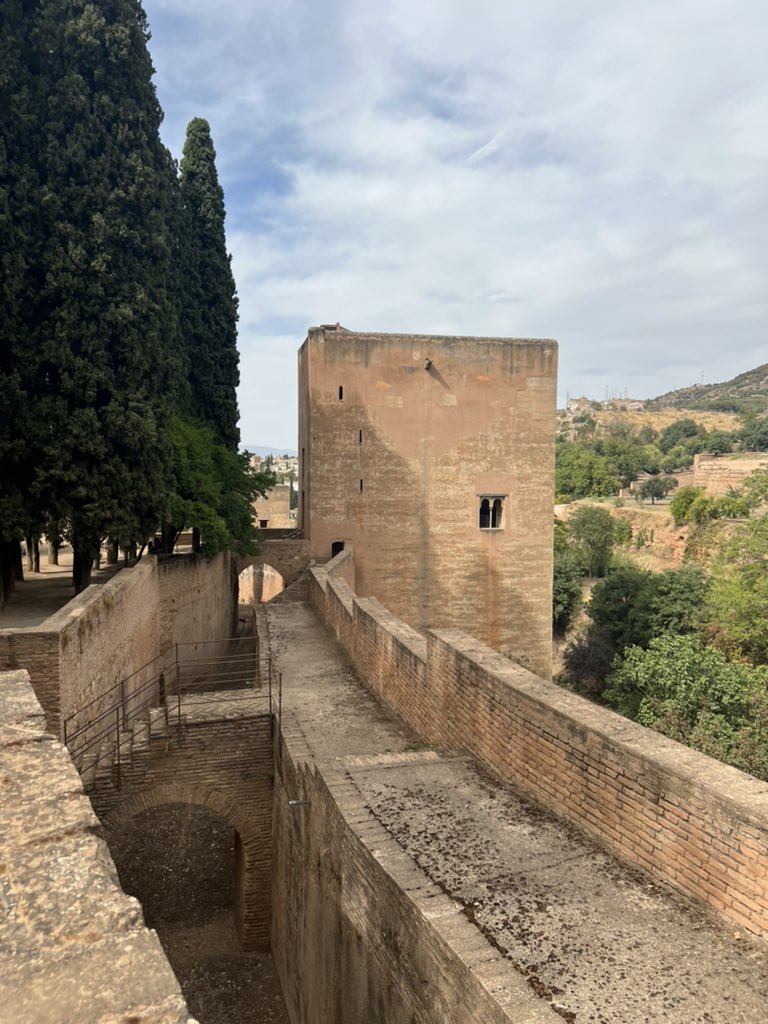 #YorkWallsFestival at #Alhambra #Walls #Grenada #Spain today! #York #Yorkshire #Walls #CityWalls #History #Heritage #Europe