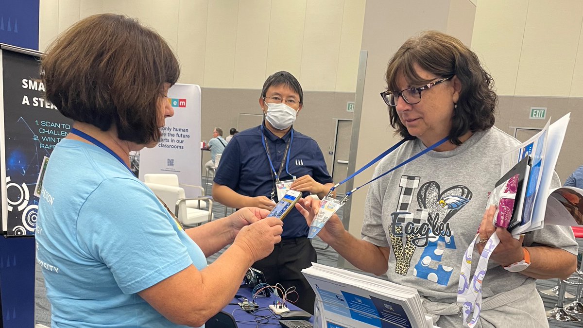 TGRFound's tweet photo. This weekend we joined the CA STEAM Symposium to share our free education programs and resources to support students across the state and beyond.

We’re excited to continue collaborating with educators and partners to empower youth through education. #ChampionsForYouth #CASTEAM22 https://t.co/Vwcu1wcmo3