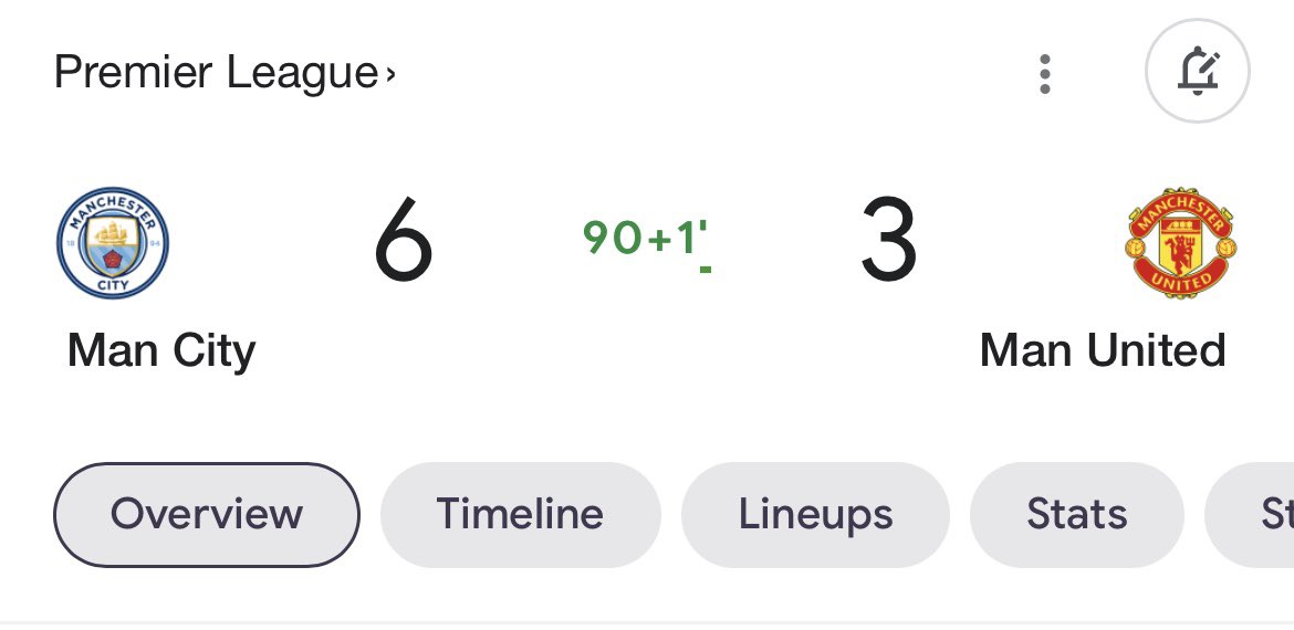 Tactical Manager on Twitter "Man City got 1 touchdown and missed the