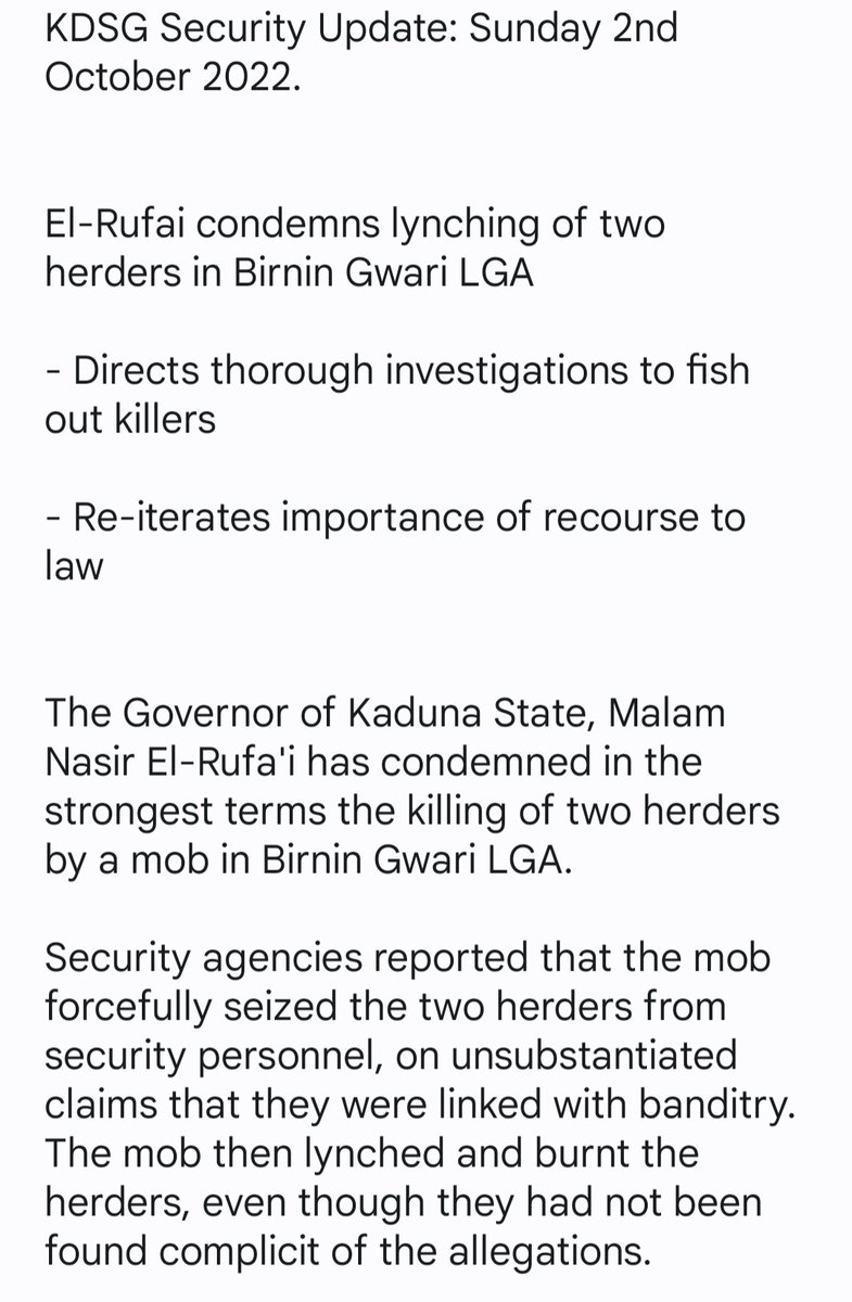 MISHA Kaduna tweet media