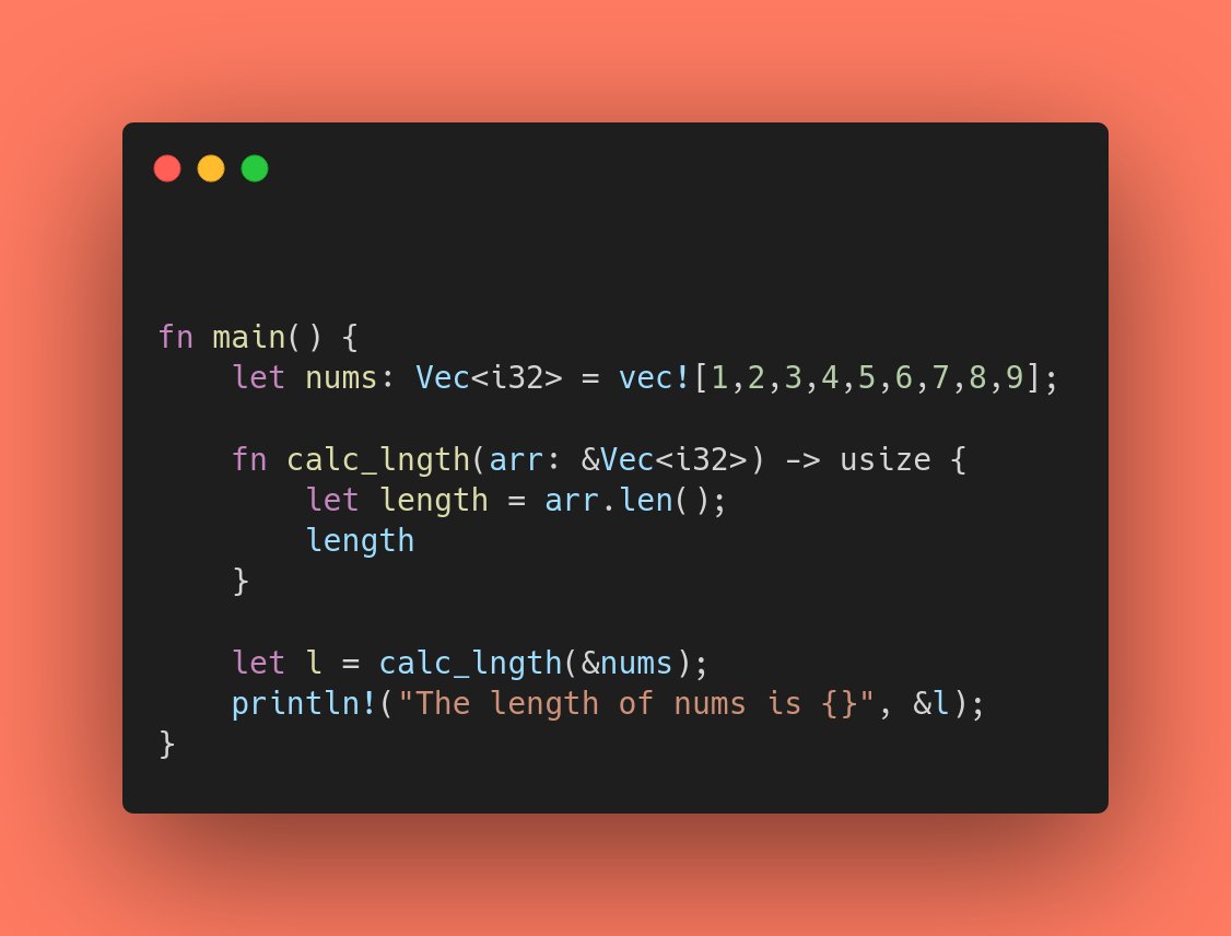 BeforecodeDev's tweet photo. RUST function for calculating a length of a Vector
#prograaming #rust https://t.co/Rs7sQ0bWDN