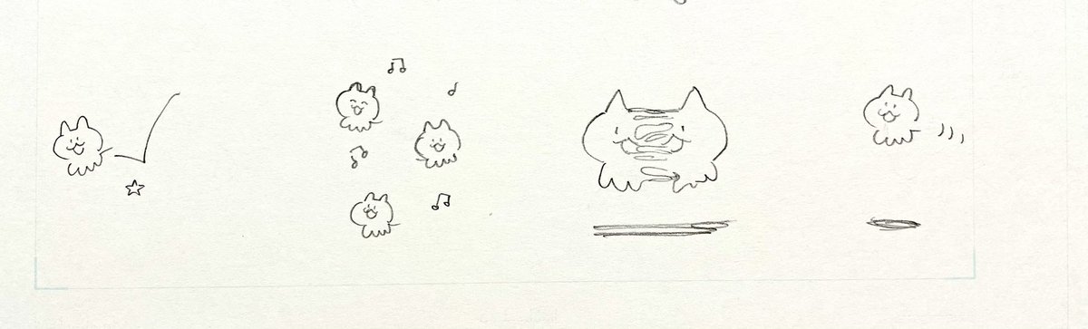 猫で思い出した ねこ描かなきゃ 