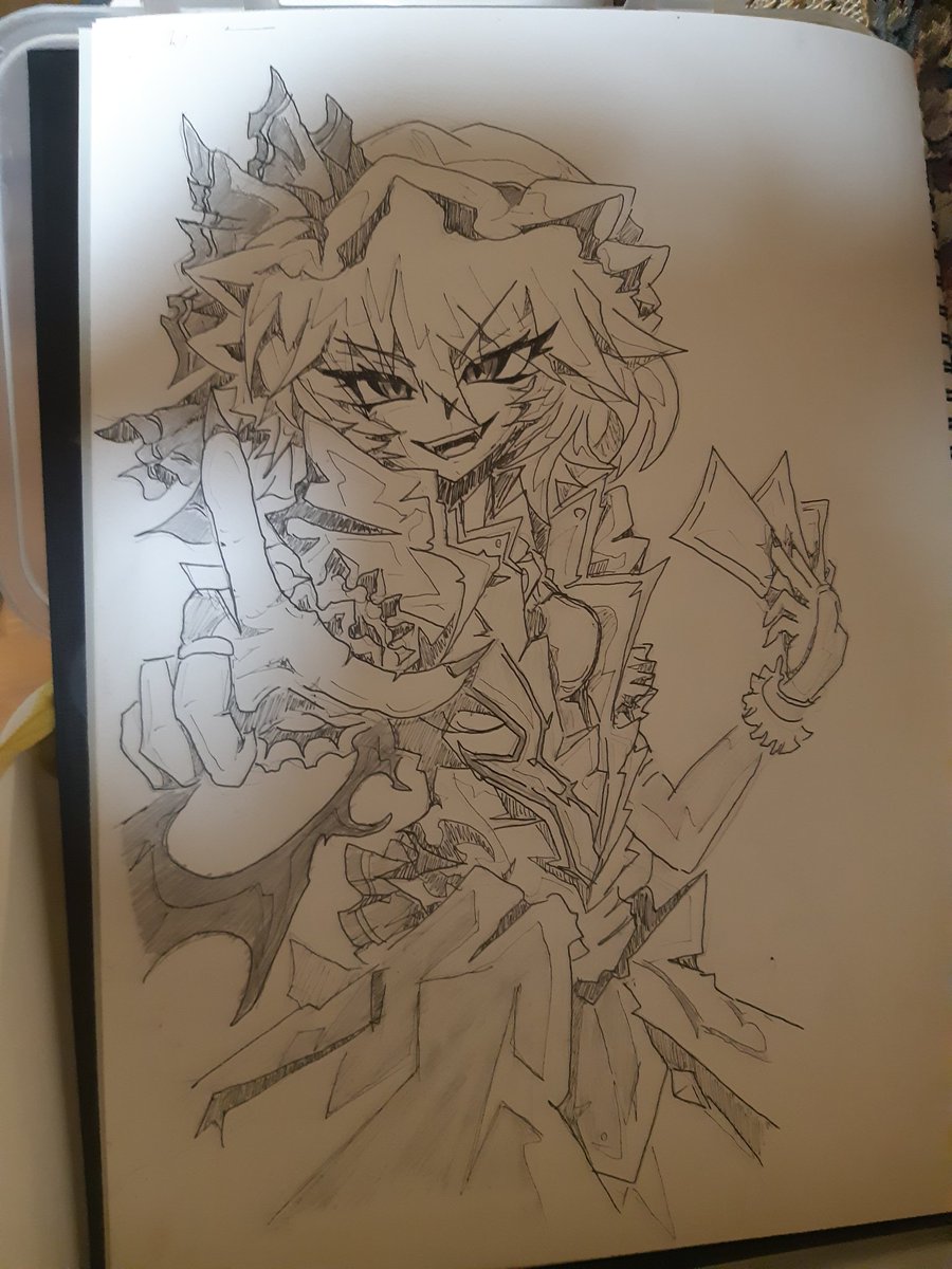 7年前くらいの絵発掘してわろてる

遊戯王めっちゃ好きだったなぁ〜 