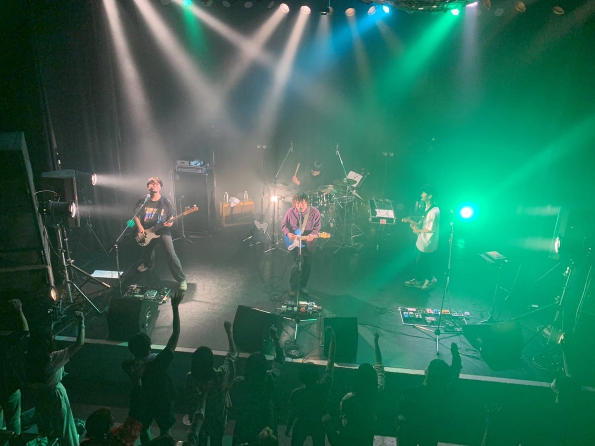 【Thank you！】

ツアー完走ありがとうございました⚡️

THE BOYS&amp;GIRLS
マイアミパーティ
SLMCT
Half time Old

愛してます！
ありがとうございました！