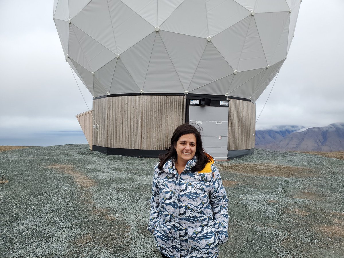 pkarya's tweet photo. Never even  dreamed I would be on @IridiumComm Blvd at the end of the world in Svalbard.  Thank you for hosting an informative and fun meeting @KSAT_Kongsberg. https://t.co/tNWCCdWlOH