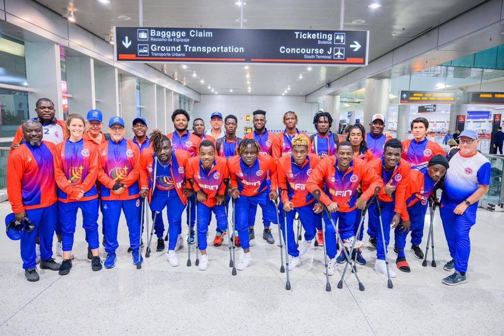 josephlunieOFF's tweet photo. #Coupe du #Monde de Football des #Amputes 2022:
#Haïti a battu la #France 6-0 ce dimanche, à #Istanbul, en #Turquie et remporte son second match. Rendez-vous demain pour son 3e match face à la Turquie, pays hôte. @josephlunieOFF @mjsacinfo
📸:#AHFA https://t.co/x1OybBZ5qi
