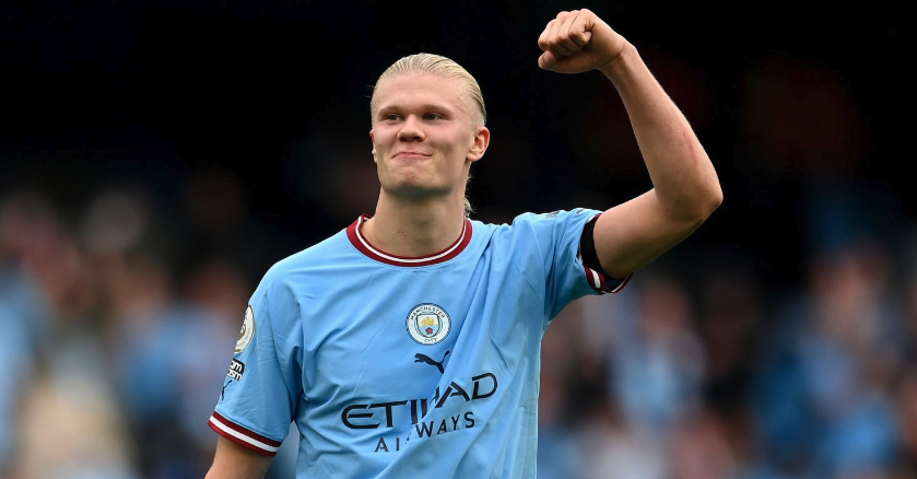 Haaland__stats's tweet photo. Haaland's stats in league football since his move to Dortmund in 2020:

👕 75 appearances
⚽️ 76 goals
🤝 22 assists https://t.co/rTKCkQg271