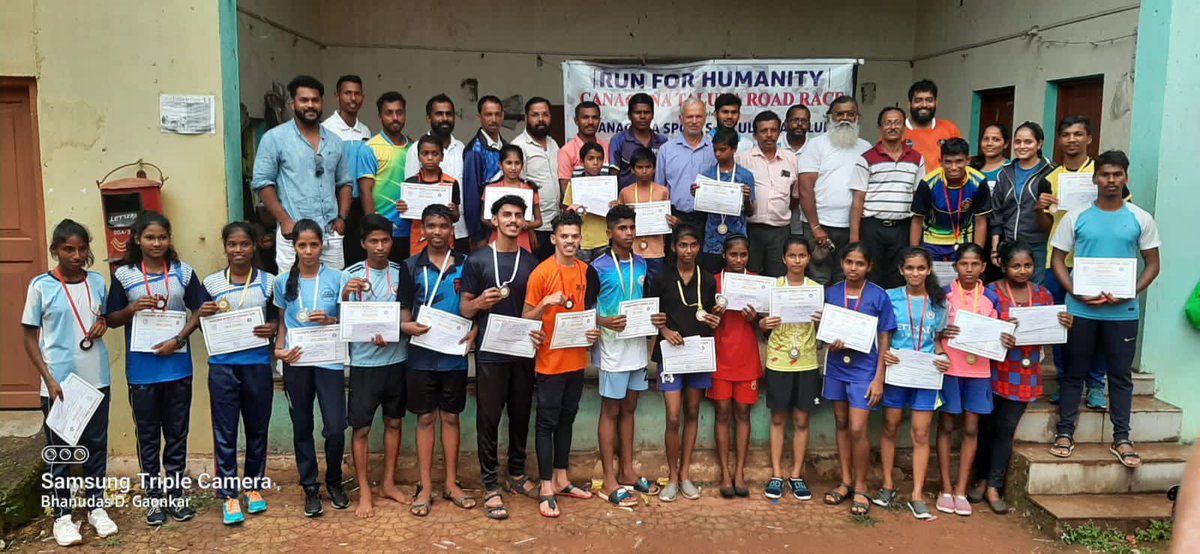 Parrikar4Modi's tweet photo. #RunforHumanity a road race organised by Canacona Sports & Cultural Club always supported by Goa Athletics Association for last 11 years. https://t.co/elsyxqFf1b