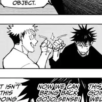 i missed yuji and megumi so much 