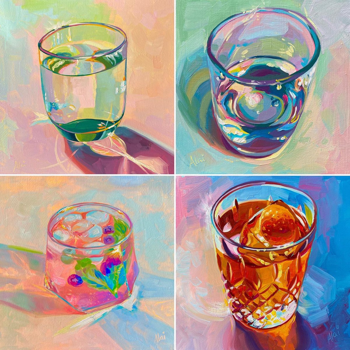 RT <a target='_blank' href='http://twitter.com/alaiganuza'>@alaiganuza</a>: Four colourful glasses. Water is colourful now too! <a target='_blank' href='http://search.twitter.com/search?q=oilpainting'><a target='_blank' href='https://twitter.com/hashtag/oilpainting?src=hash'>#oilpainting</a></a>  <a target='_blank' href='http://search.twitter.com/search?q=aesthetic'><a target='_blank' href='https://twitter.com/hashtag/aesthetic?src=hash'>#aesthetic</a></a> <a target='_blank' href='https://t.co/CfCwNUZFJa'>https://t.co/CfCwNUZFJa</a>