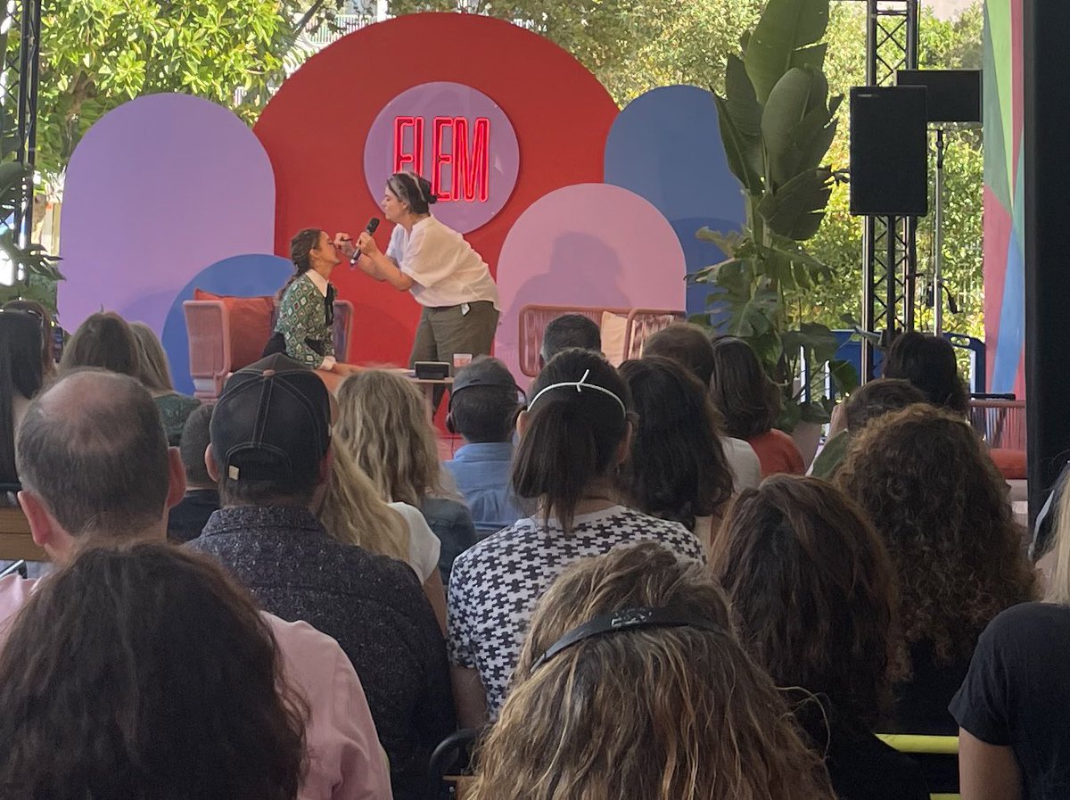 aliceista's tweet image. Amazing to see @caitlinmoran in the flesh at #FLEM2022 today. “There’s no such thing as a bad feminist.”
You were inspirational and I even got goosebumps. Thank you for putting into words how I feel most of the time. #awkwardhand #embraceyourself #feminist @ratacorner
