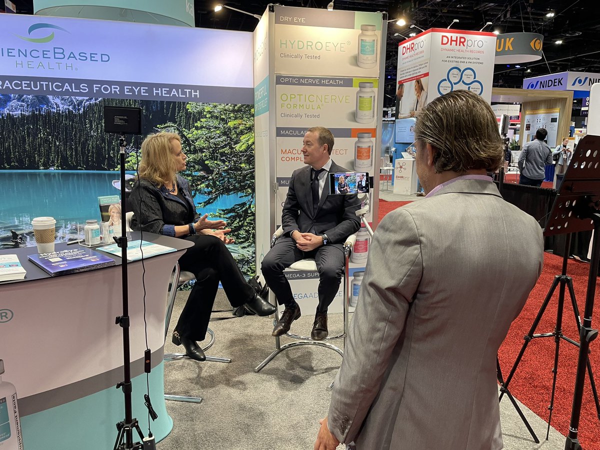 Work shouldnt be this fun…live video shoot <a href="/ScienceBasedHth/">ScienceBasedHealth</a> booth w/<a href="/georgewaring/">George O. Waring IV</a> <a href="/OPHTHALMOLOGIST/">OPHTHALMOLOGIST</a> <a href="/zacdenning1/">Zac Denning</a> <a href="/CathyEye/">Cathleen McCabe, MD</a> <a href="/djmjspin/">Mitch Jackson</a> <a href="/nedashamie/">Neda Shamie, MD</a> <a href="/sherirowenmd/">Sheri Rowen, MD</a> <a href="/mommabarkey/">Patti Barkey🇺🇸</a>