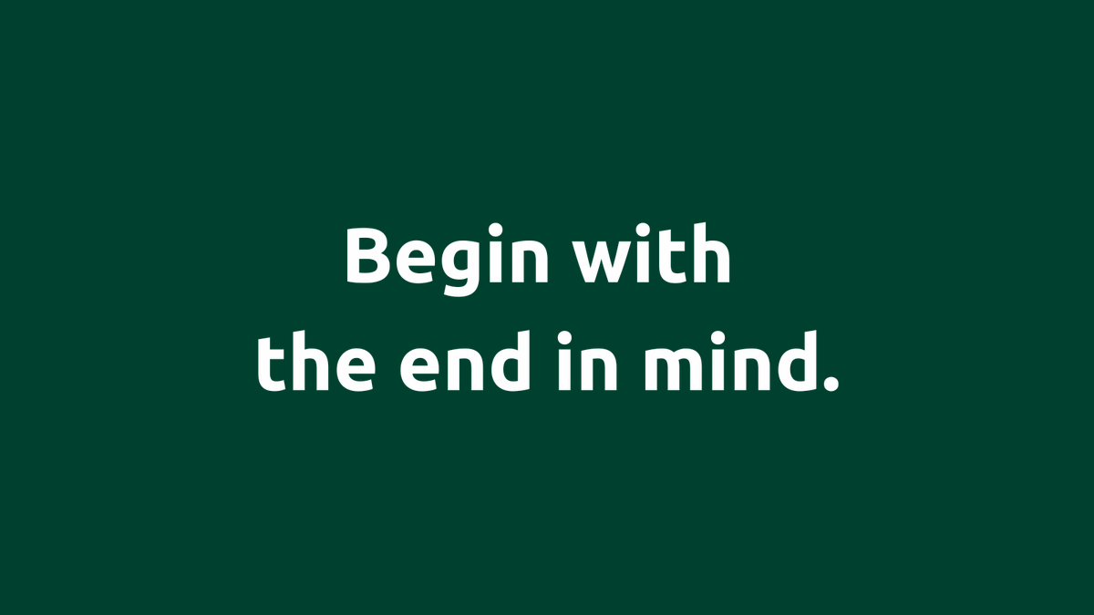 “To begin with the end in mind means to start with a 𝐜𝐥𝐞𝐚𝐫 𝐮𝐧𝐝𝐞𝐫𝐬𝐭𝐚𝐧𝐝𝐢𝐧𝐠 𝐨𝐟 𝐲𝐨𝐮𝐫 𝐝𝐞𝐬𝐭𝐢𝐧𝐚𝐭𝐢𝐨𝐧." 

- Stephen R. Covey

Book on to my Wheels of Life Workshop: Retirement to gain a clearer picture of where you're heading.

→ rbn.org.uk/workshops-even…
