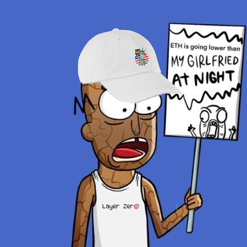 LayerZeroCon's tweet photo. #NewProfilePic @GodHatesNFTees #GodHatesNFTees #ApeHaterClub https://t.co/B29XoYcFiy