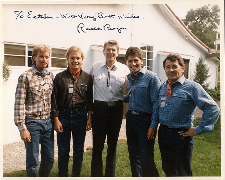 The day I asked U.S. President Ronald Reagan if he would help me resolve my illegal immigration status for which I was subject to deportation. He replied, "Write me a letter and when I return to the White House I will take care of it." Well, I did, and he did. #PresidentReagan