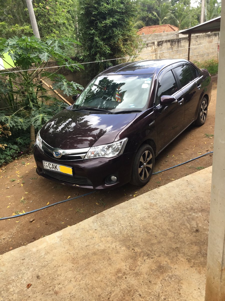 MKNASANKA's tweet photo. සුපිරි axio රථයක් හොයන ඔබට💫👇

TOYOTA AXIO G GRADE
  YEAR OF MANUFACTURE : 2014
  YEAR OF REGISTERED : 2015
  MILEAGE – 125,000 KM 
  1st  OWNER
  PRICE RS 7,800,000
  FULLY LOADED
  Indra traders SERVICE RECORDS AVAILABLE
0774560070
Mint conditions https://t.co/MMFvcIQT24